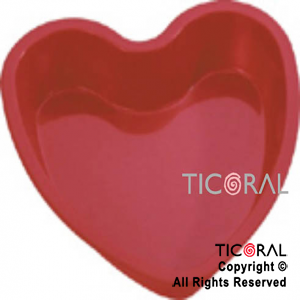 MOLDE SILICONA HS2897 18X16X4 CM CORAZON x 1